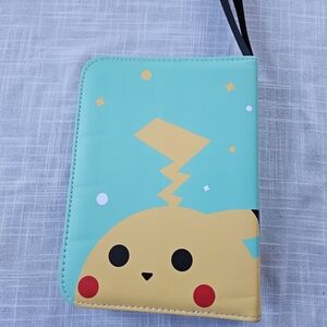 Pokemon Binder 50 4 Pocket Sleeves , Zip Closure & Wrist Strap NEW